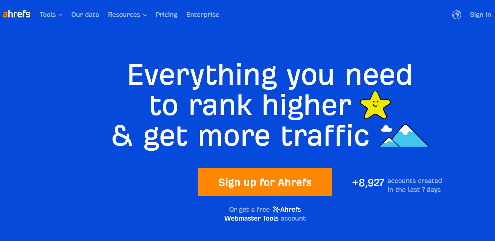 GoogleSEO关键词工具Ahrefs