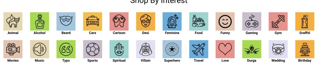 shopify店铺选品,分享几个定制类产品的独立站
