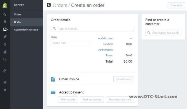 查shopify订单,Shopify建站营销卖家指南从后台手动创建订单