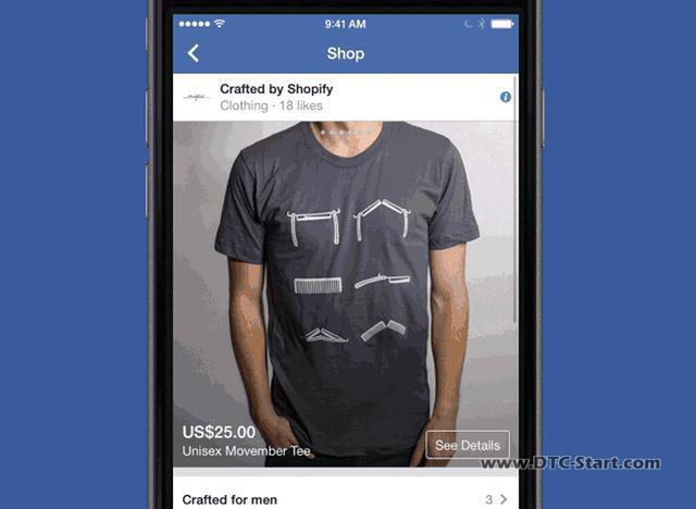 shopify 商家合作,Facebook与电商平台Shopify合作推出购物功能