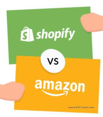 shopify 优势,Shopify VS. Amazon