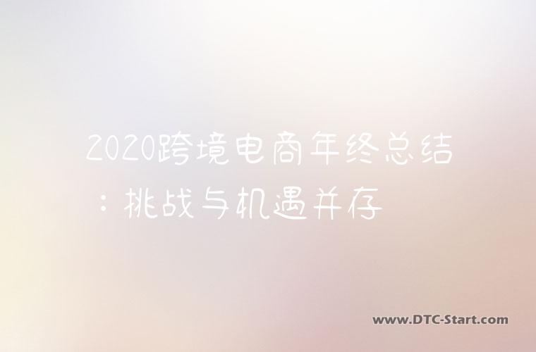 2020跨境电商年终总结：挑战与机遇并存